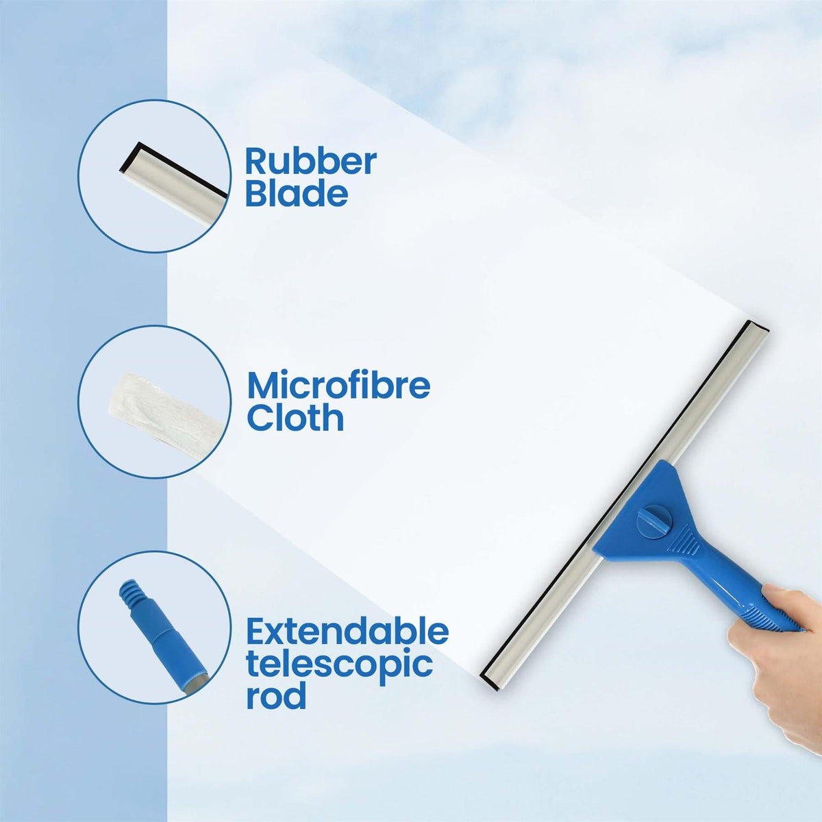 Vivid Extendable Window cleaning Kit GEM-CLE0846 AS-41715