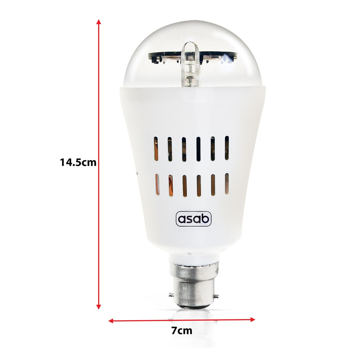 LED Projector Light Bulb Hearts