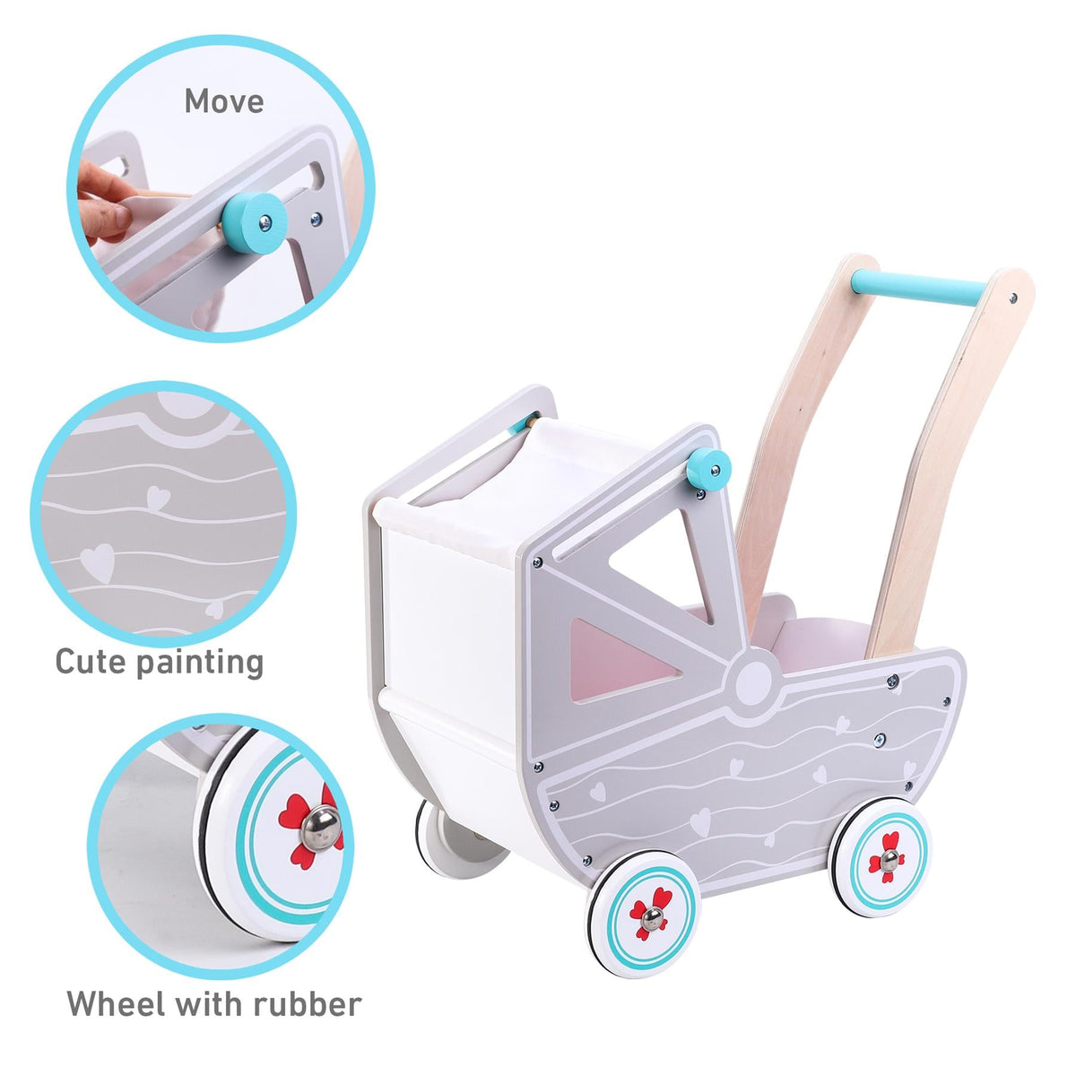 SOKA DOLLS' PRAM 0000469