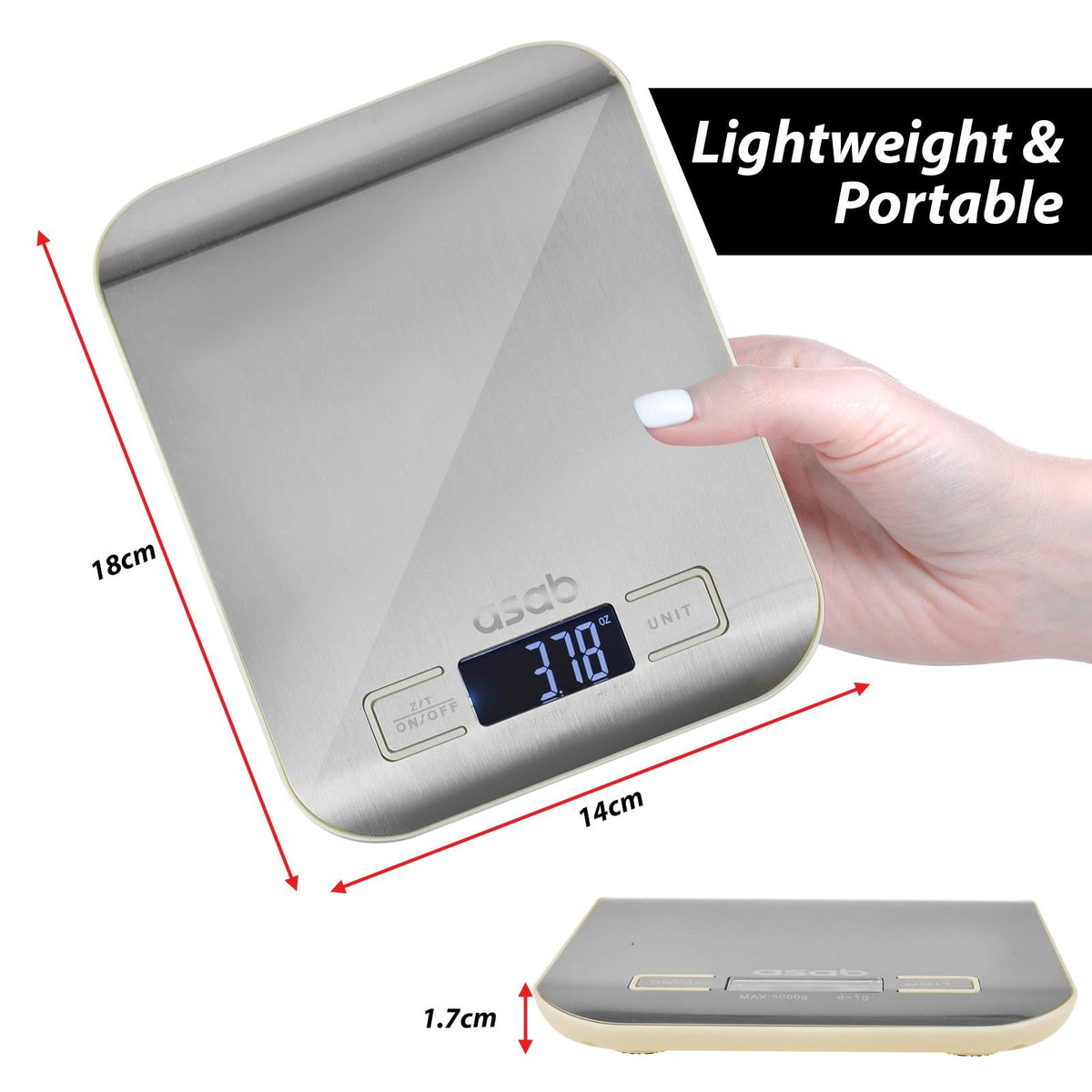 Digital Kitchen Scales AS-12754