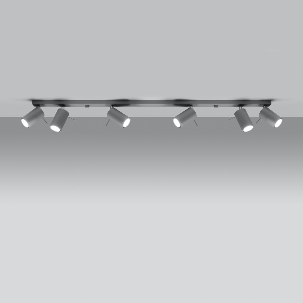 Ceiling lamp steel Ring modern Design GU10