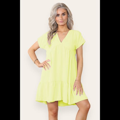 Fancy Style Tiered Smock Dress
