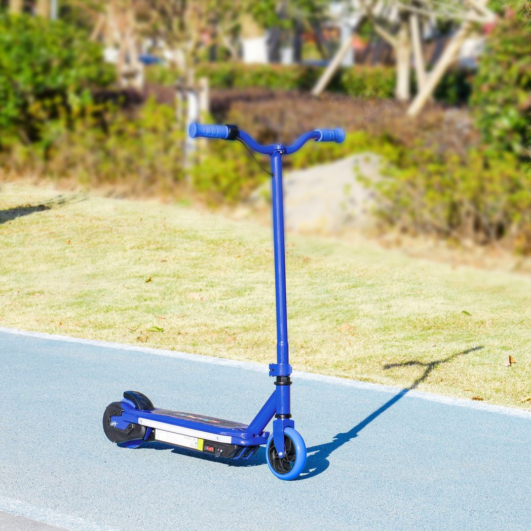 Electric Scooter for Kids Ages 6-14 with Colourful LED Light Bar