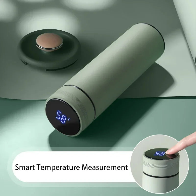 Temperature Display Thermos Cup with Temperature Display Stainless Steel Vacuum Insulated Cup