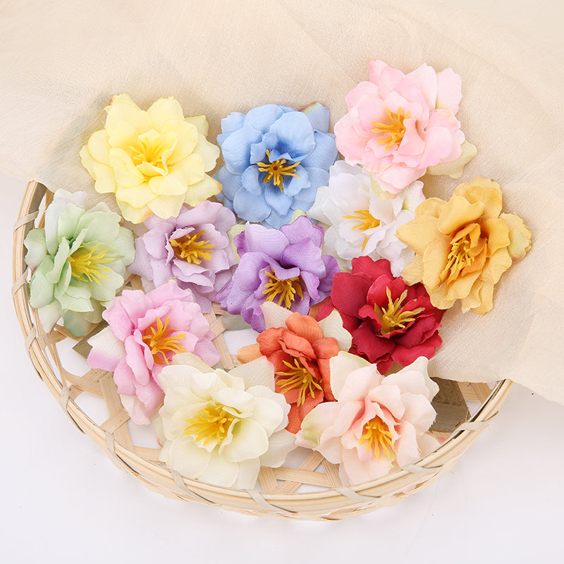 MENGHAO 5.5cm Silk Artificial Orchids - Ideal Home Decor & Wedding Flowers