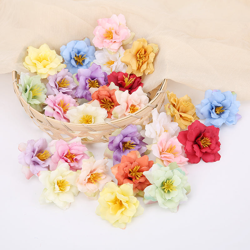 MENGHAO 5.5cm Silk Artificial Orchids - Ideal Home Decor & Wedding Flowers