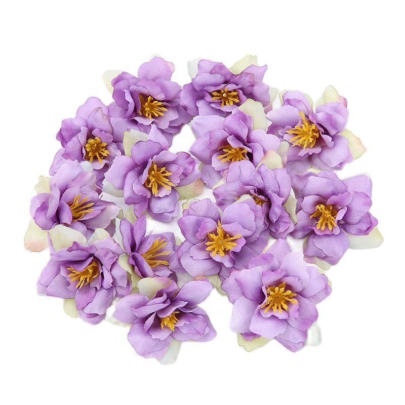 MENGHAO 5.5cm Silk Artificial Orchids - Ideal Home Decor & Wedding Flowers