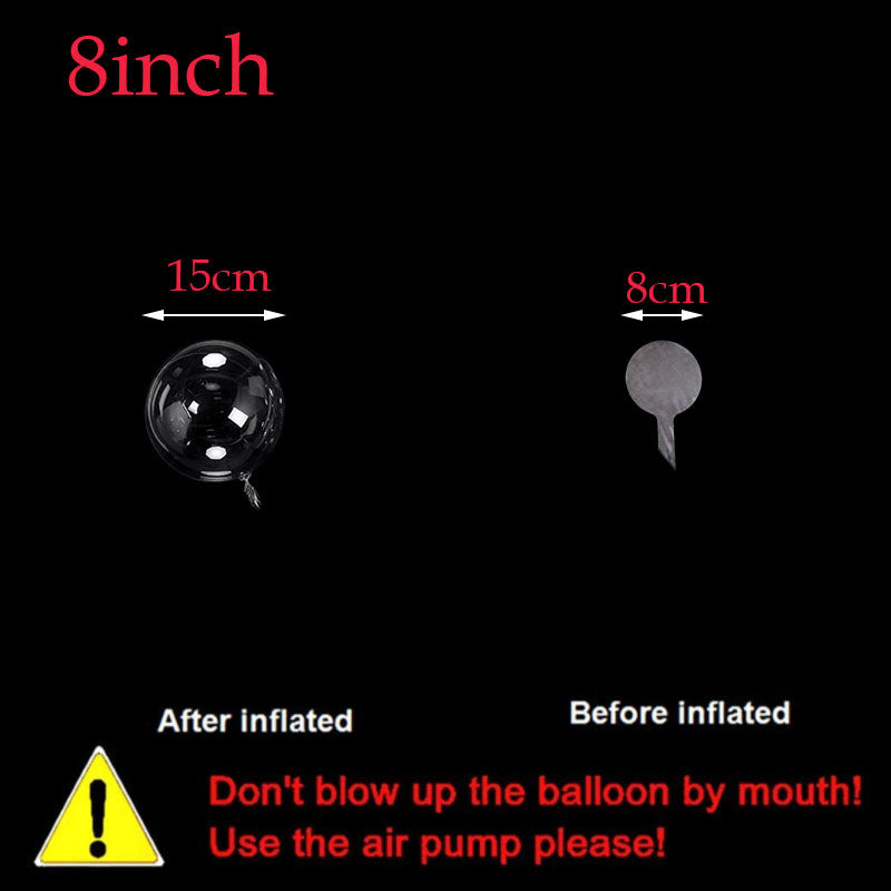 PartiesTour 50Pcs Inflatable Balloon Globes for All Occasions Decor