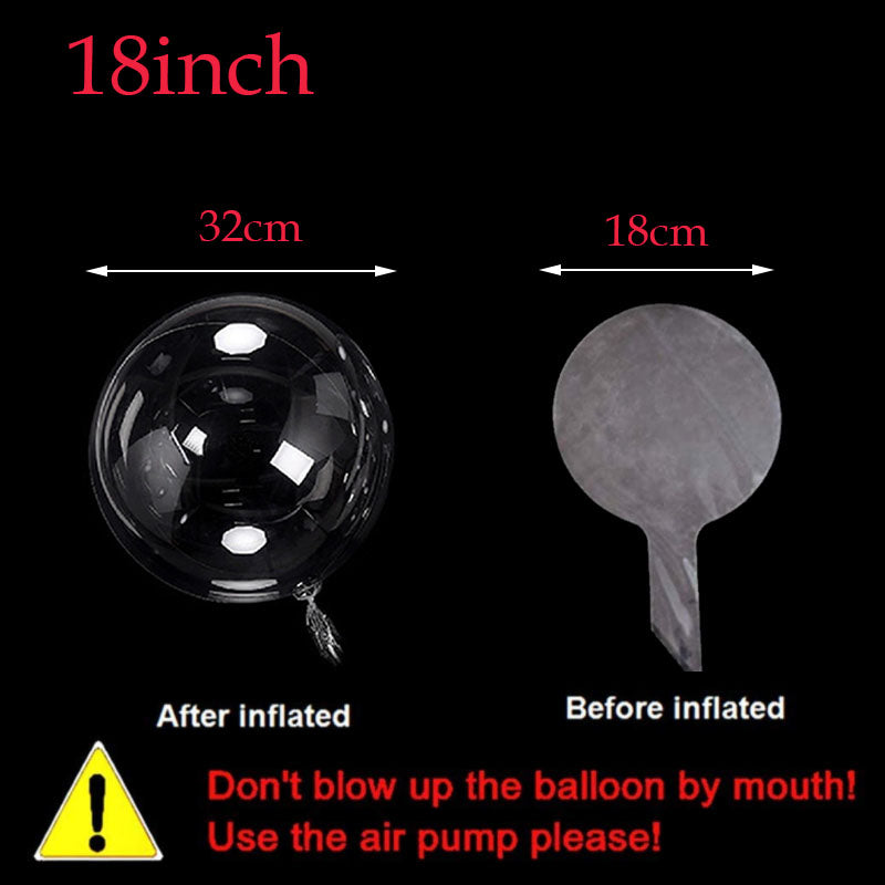 PartiesTour 50Pcs Inflatable Balloon Globes for All Occasions Decor