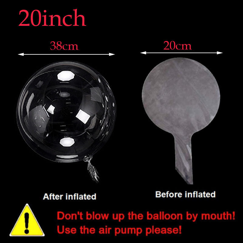 PartiesTour 50Pcs Inflatable Balloon Globes for All Occasions Decor