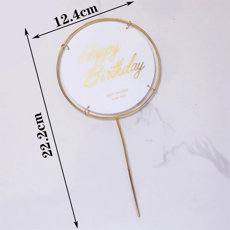 Wangchao Craft Butterfly Cake Topper Set for Creative Celebrations
