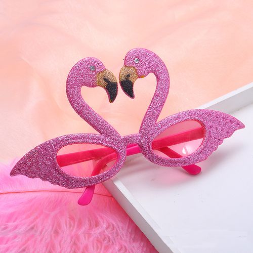 Hawaii Party Glasses - Tropical Flamingo Design for Summer Celebrations