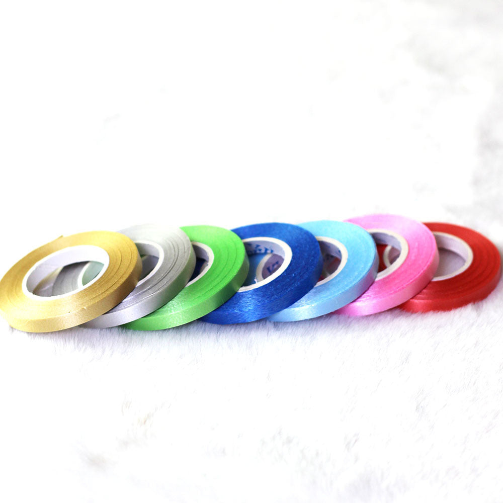 MicroPlush 10m Colourful Balloon Accessories Ribbon for Celebrations