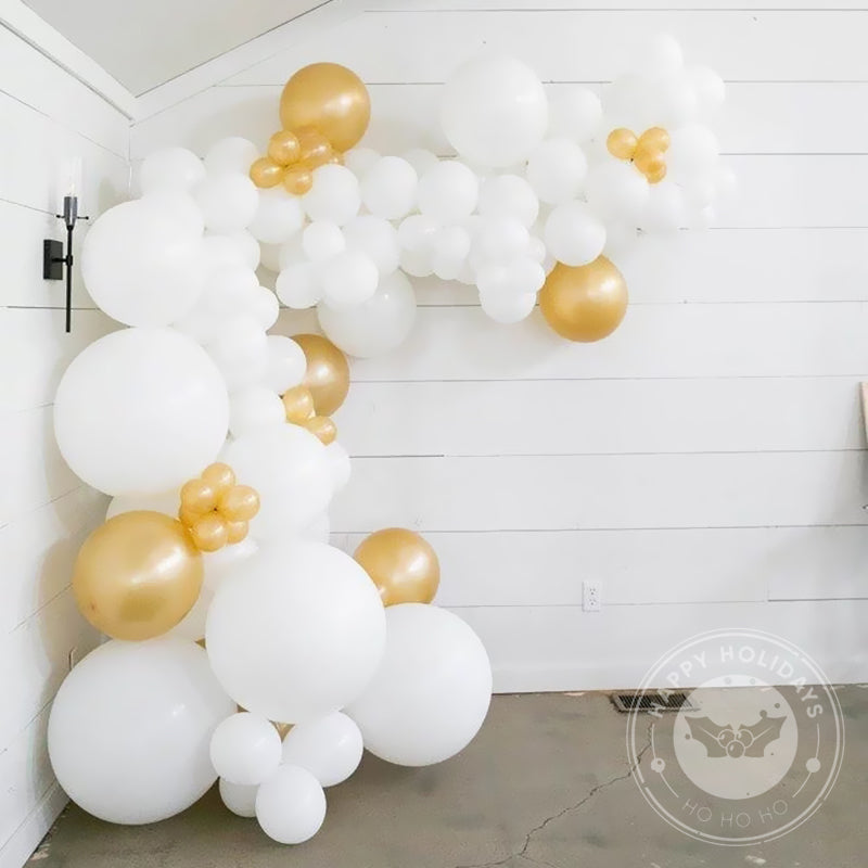 Round White Balloons for Celebrations - Versatile Party Decoration Supplies
