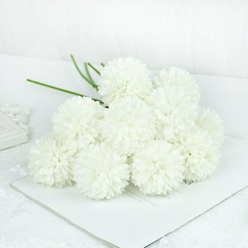 ZQNYCY Artificial Hydrangea Bouquets - Elegant Silk Flower Arrangement