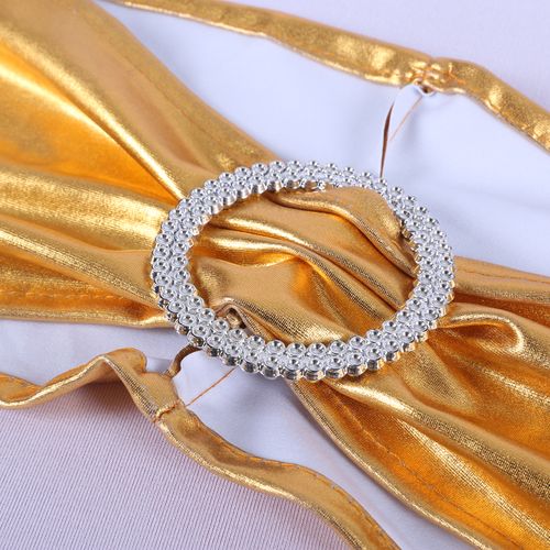 Chair Bands 50PCS - High Quality Stretch Sashes for Banquet Events