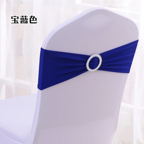 Elegant Spandex Chair Sashes for Weddings & Events - 100% Polyester