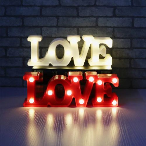 LOVE LED Decorative Lights - Romantic Atmosphere for Celebrations
