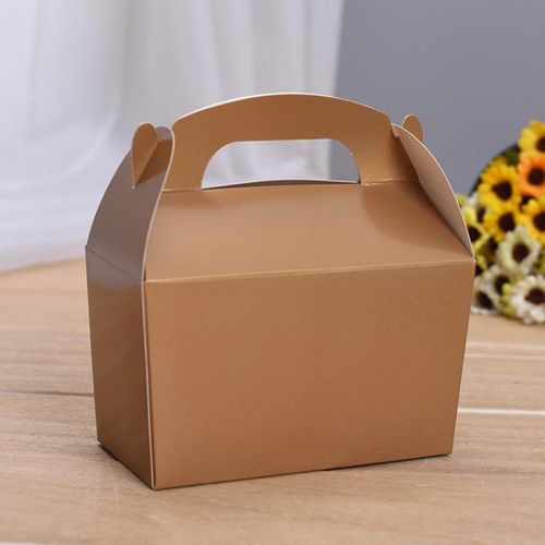 Fun Cardboard Snack Boxes - Versatile Gift & Cake Packaging - 50pcs