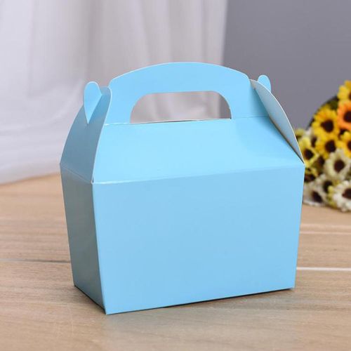 Fun Cardboard Snack Boxes - Versatile Gift & Cake Packaging - 50pcs