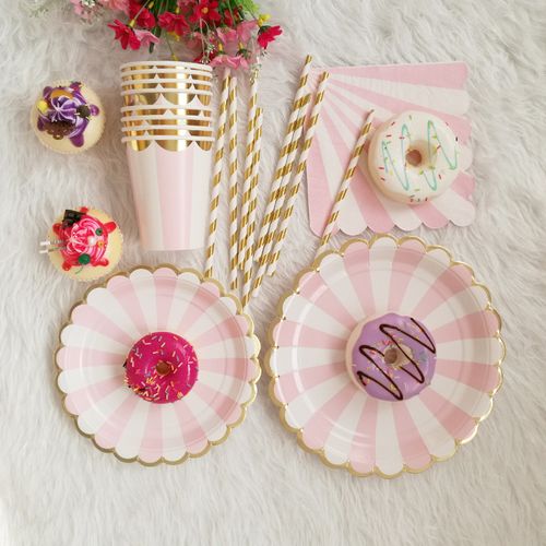 Casame Elegant Disposable Tableware Set for Events & Parties