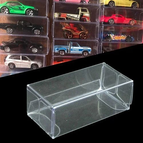Display Box for Toy Cars - Durable PVC Case - Ideal for Collectors