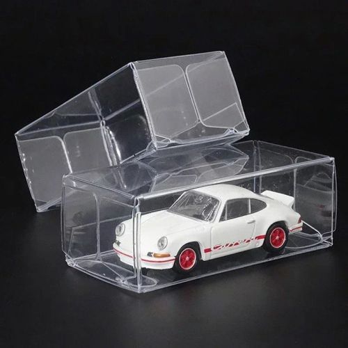 Display Box for Toy Cars - Durable PVC Case - Ideal for Collectors