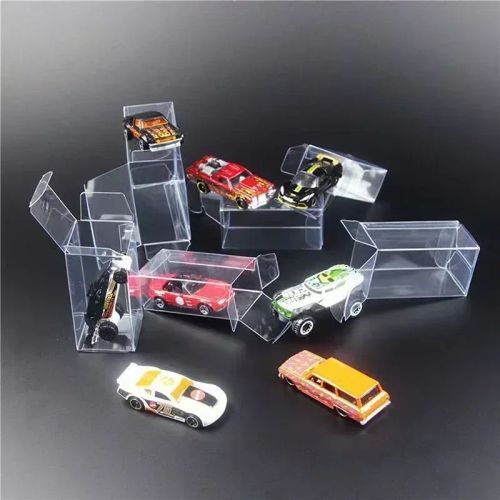 Display Box for Toy Cars - Durable PVC Case - Ideal for Collectors