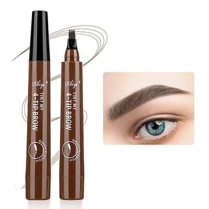 Four-Tip Precision Eyebrow Pencil | Waterproof & Long-Lasting
