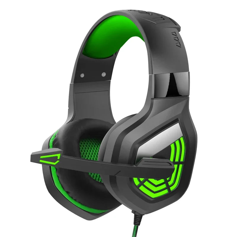 G7 LED Light Gaming Headset USB Stereo Surround Wired Headphone with Noise Reduction Mic Earphones for Computer PC Gamer