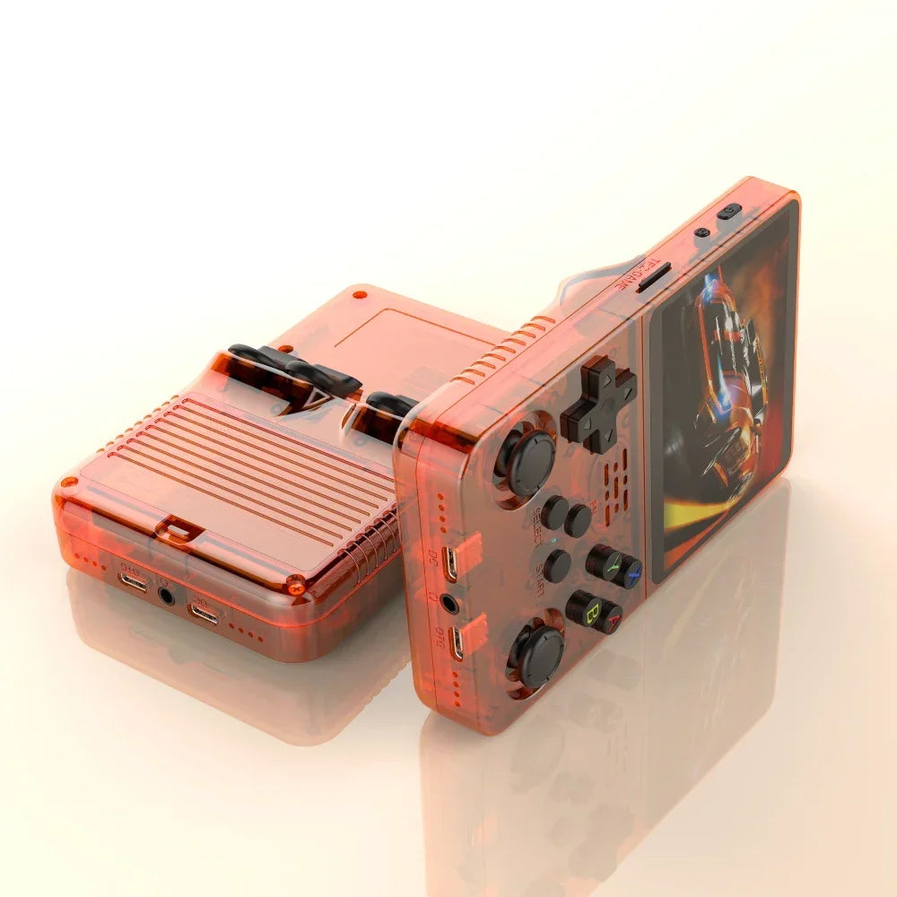 R36S 3.5" IPS Handheld Retro Game Console | Linux OS | 15,000 Games | 64GB / 128GB | Black, Orange, Purple, White