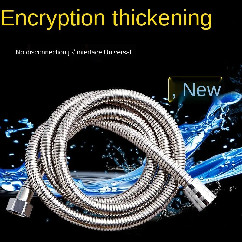 Stainless Steel Shower Hose – Flexible Replacement Pipe for Shower Head & Water Heater (1M–10M)