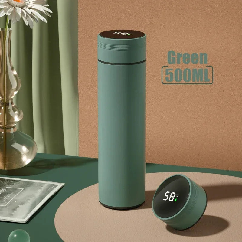 Temperature Display Thermos Cup with Temperature Display Stainless Steel Vacuum Insulated Cup