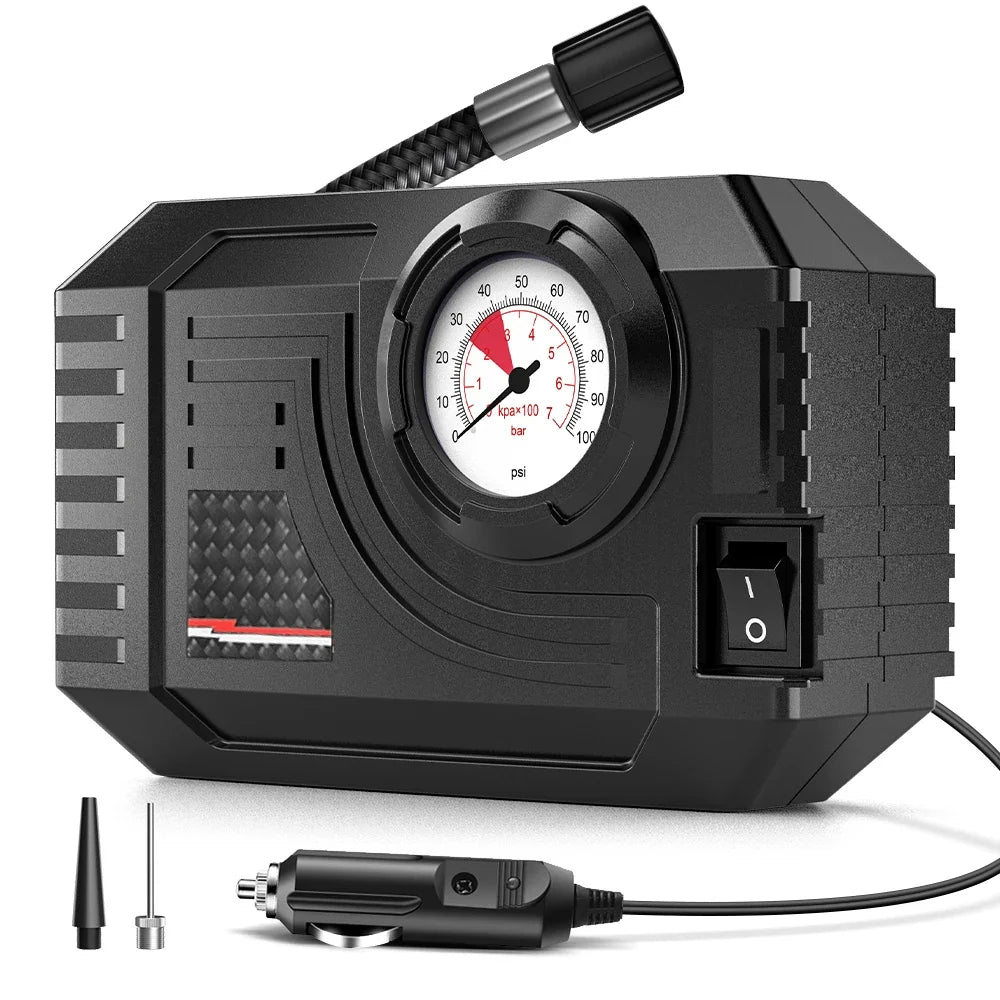 Mini Air Pump Tire Inflator Car Electric Mini 20L/Min Portable Air Compressor For Car Motorcycles Bicycle Inflatable
