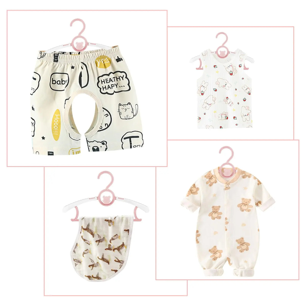 Non-slip Baby Clothes Hanger Adjustable Storage Hangers Plastic Multi-Functional Clothes Hanger, Clothing Store，Family