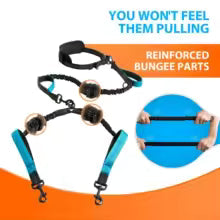Explosive Double Dog Running Lead