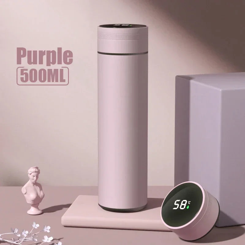 Temperature Display Thermos Cup with Temperature Display Stainless Steel Vacuum Insulated Cup