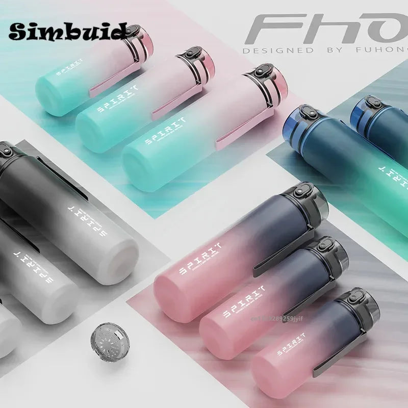 1 Litre Sports Water Bottle – Leak-Proof, BPA-Free | 500ml / 650ml / 1000ml