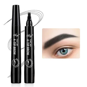 Four-Tip Precision Eyebrow Pencil | Waterproof & Long-Lasting