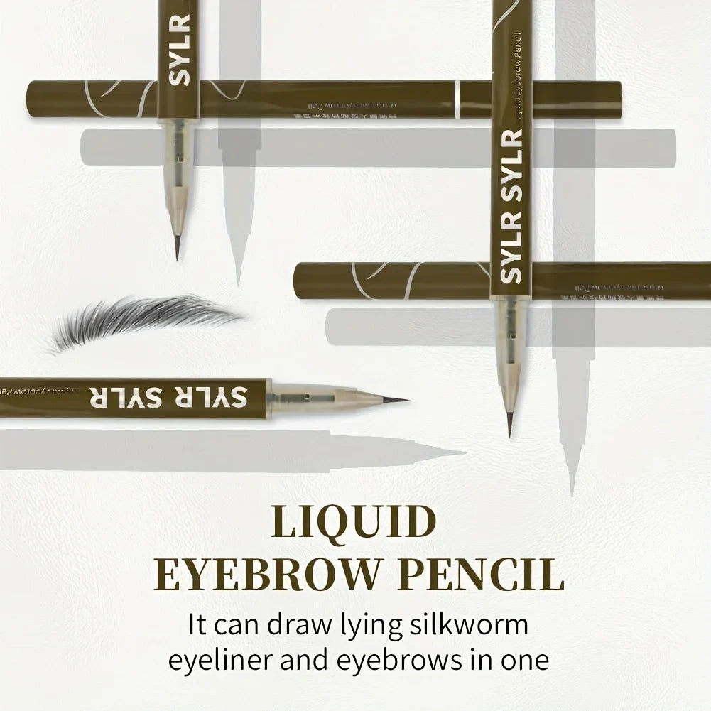Ultra Fine Eyebrow Pen | Waterproof Liquid Brow Pencil | 0.008mm Micro Tip