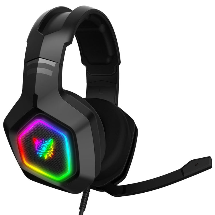 ONIKUMA K10 3,5mm Computer Gaming kabelgebundenes Headset mit RGB-LED-Beleuchtung, K10