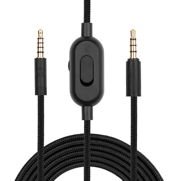Logitech G433 / G233 / G Pro / G Pro X Replacement Audio Cable with Volume Control & Mute — 2m