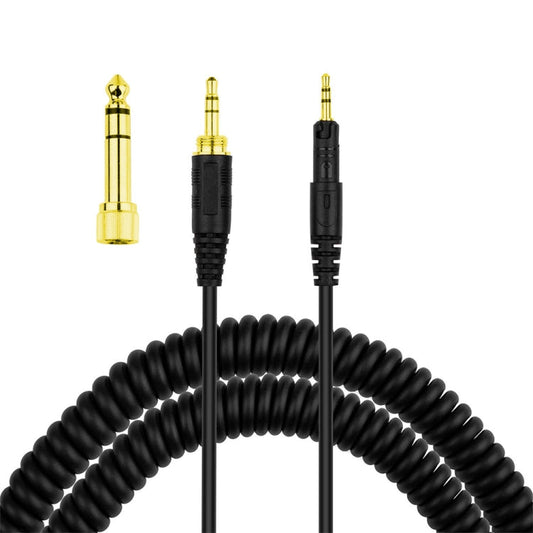 Replacement Spring Audio Cable for Audio-Technica ATH-M50X & ATH-M40X – 1.4m to 3m