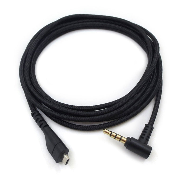 SteelSeries Arctis 3/5/7 & Arctis Pro Replacement Audio Cable – 2m, Tangle-Free Nylon, Right-Angle Jack