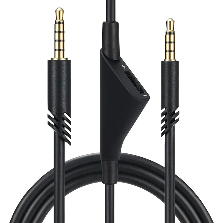 Logitech Astro A10/A40/A30 Replacement Audio Cable | 2m 3.5mm with Inline Volume Control