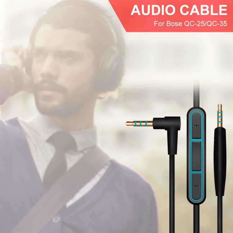 3.5mm to 2.5mm Audio Cable for Bose & AKG Headphones