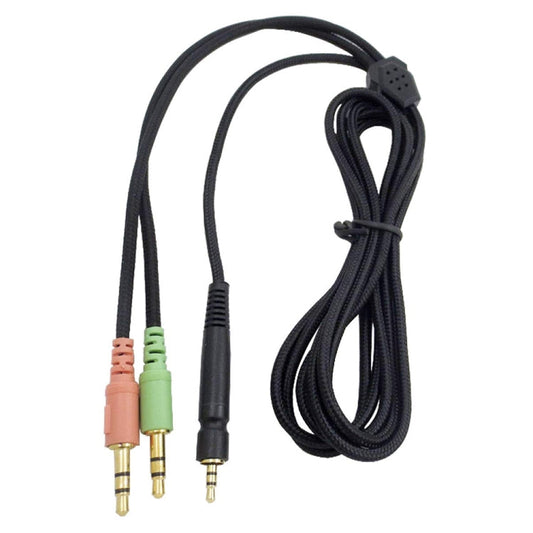 Replacement Headset Cable for Sennheiser GSP 350, GSP 500, GSP 600, G4ME ONE, GAME ZERO – 2m PC Version