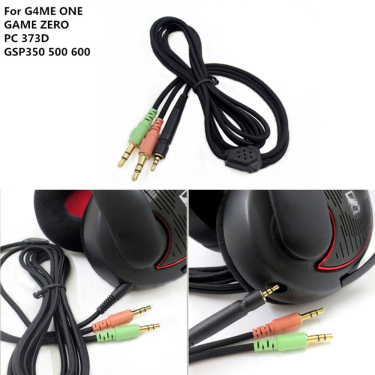 Replacement Headset Cable for Sennheiser GSP 350, GSP 500, GSP 600, G4ME ONE, GAME ZERO – 2m PC Version