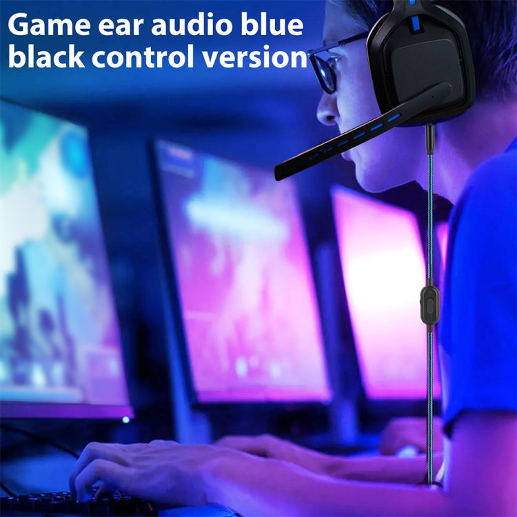Cable de audio para auriculares de juego con control por cable ZS0162 para Logitech Astro A10 A40 A30, versión con control por cable