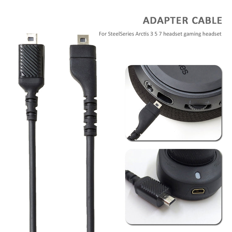 ZS0167 Soundkarten-Verbindungskabel für Steelseries Arctis 3 5 7 Kopfhörer, Soundkartenkabel